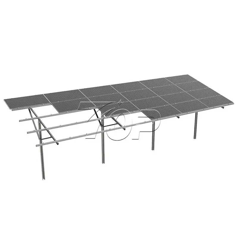Ground mount solar racking