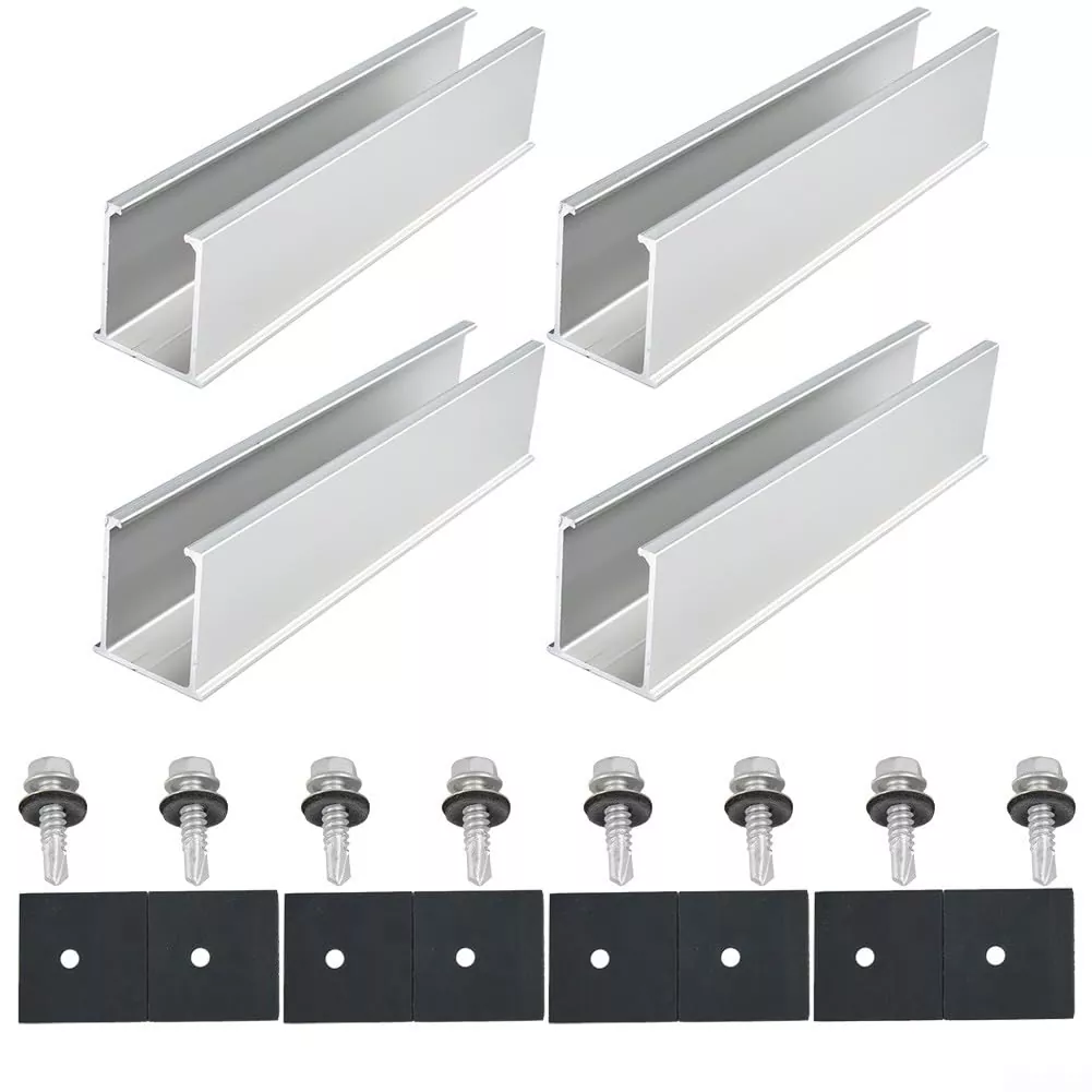 Solar mounting riles