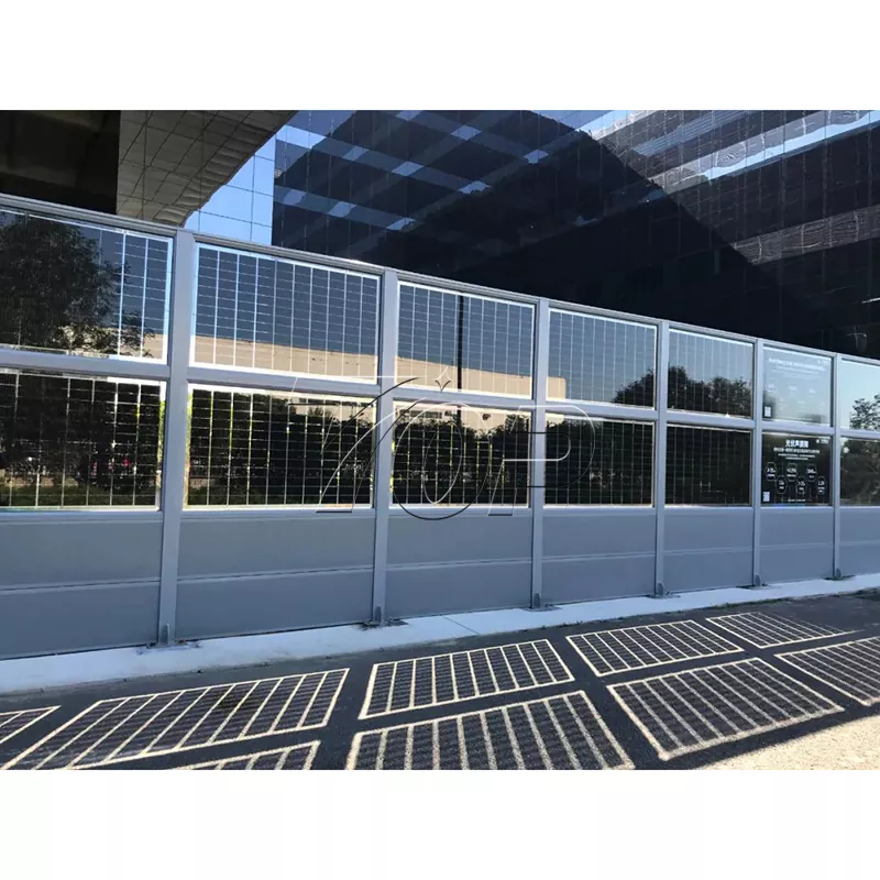 Mga panel ng solar para sa fencing