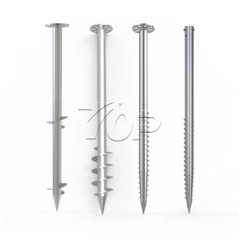 Itigil ang paghuhukay ng mga ground screws