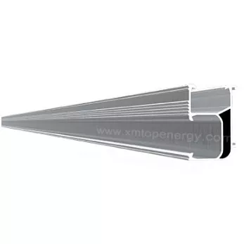 Aluminyo solar panel mounting riles